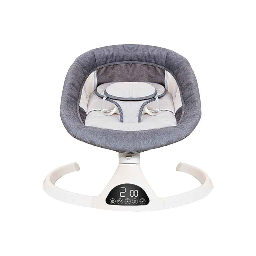 Bluetooth Electric Baby Swing Infant Music Cradle Bouncer Chair Rocker Remote UK