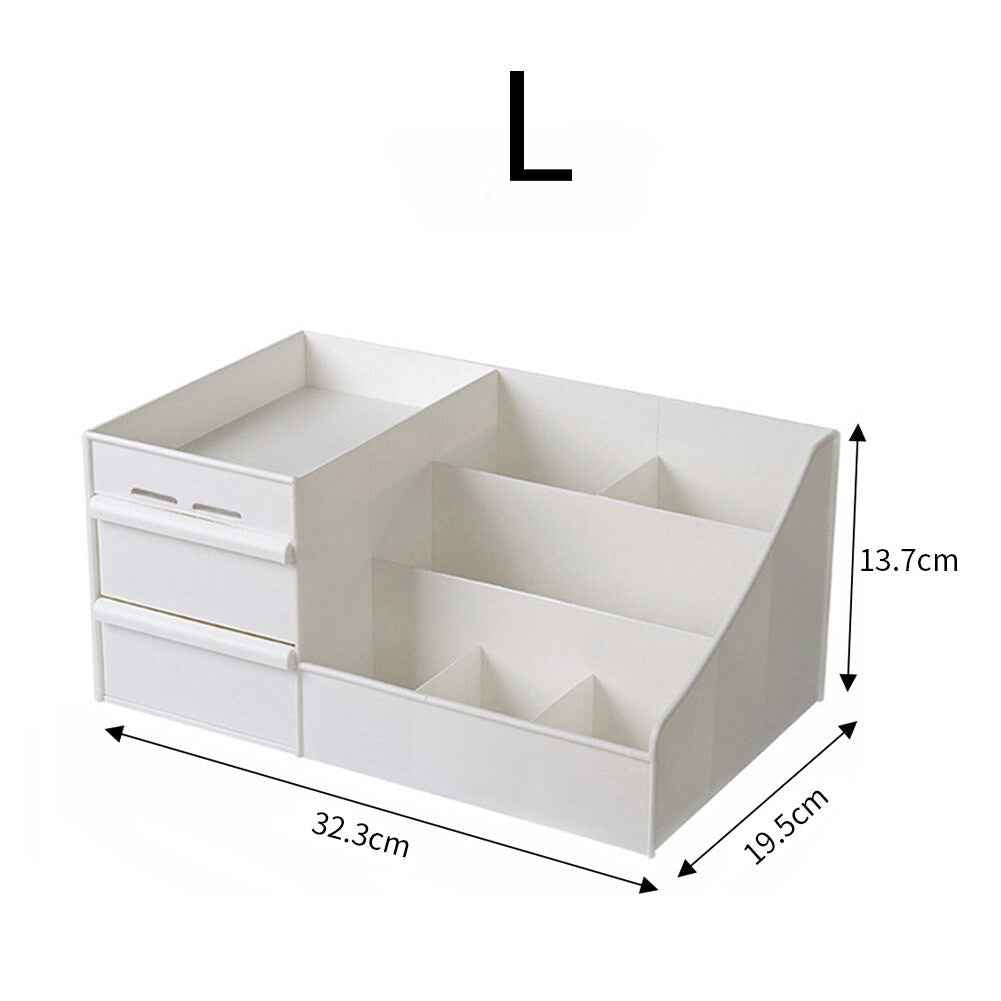 Bedroom Dressing Table Makeup Cosmetics Organiser Home Desktop Tidy Storage Box