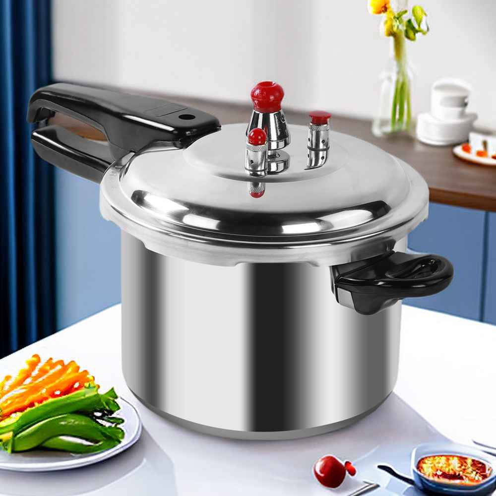 5/7/9 Litre Home Dual Handle aluminum Pressure Cooker Kitchen Catering Cookware