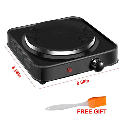 2800W Hot Plate Electric Cooker Single Portable Table Top Kitchen Hob Stove UK