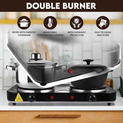 2800W Hot Plate Electric Cooker Single Portable Table Top Kitchen Hob Stove UK