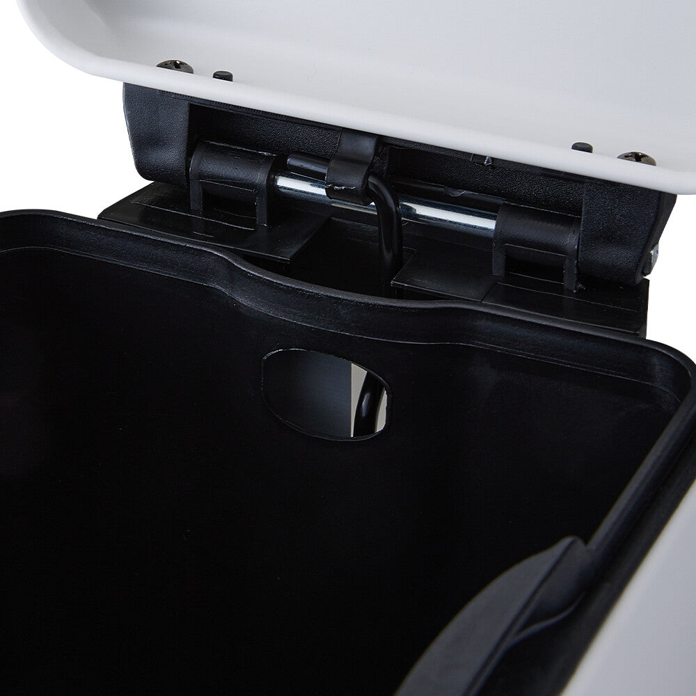 Pedal Bin Dustbin Stainless Steel Waste w/Bucket & Removable Lid Kitchen Bedroom