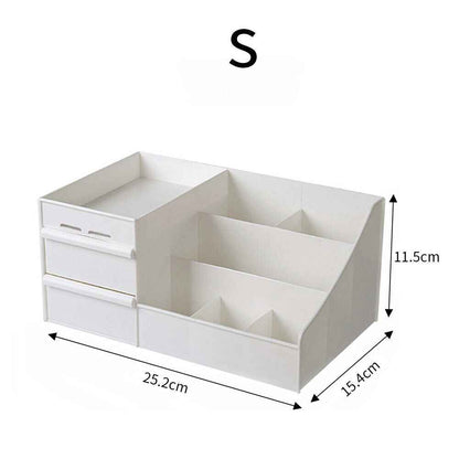 Bedroom Dressing Table Makeup Cosmetics Organiser Home Desktop Tidy Storage Box