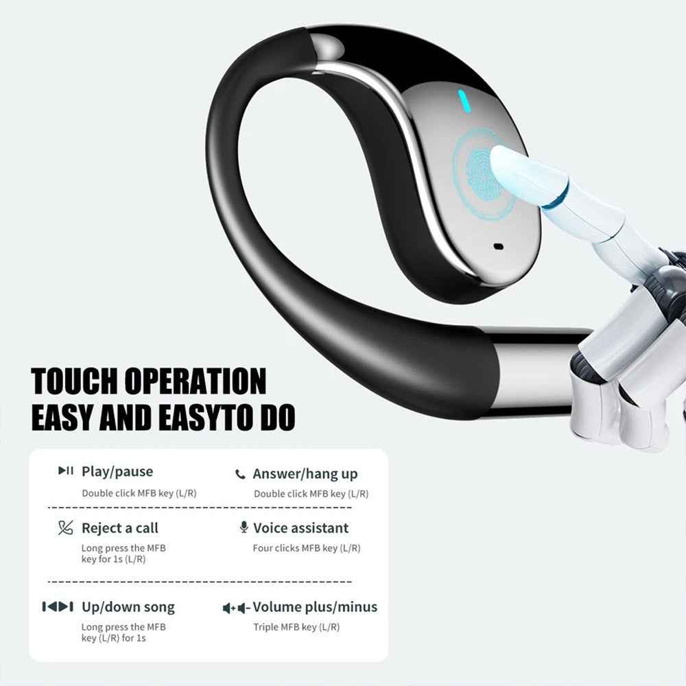 144+ Language AI Translator Earbuds Wireless Bluetooth 5.4 Headphones For iOS UK