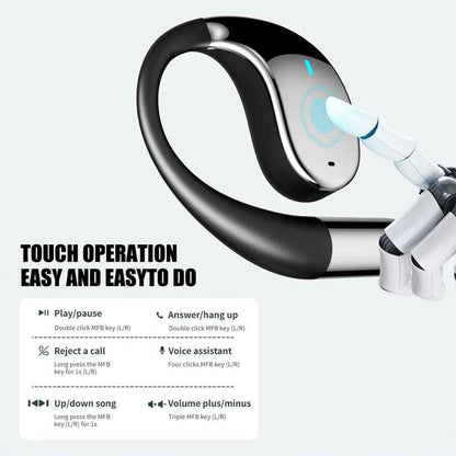 144+ Language AI Translator Earbuds Wireless Bluetooth 5.4 Headphones For iOS UK