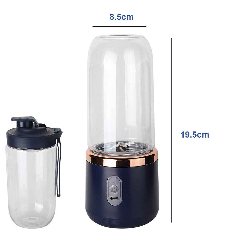 400ml Electric Juice Maker Portable Blender Smoothie Mini Juicer Fruit Machine