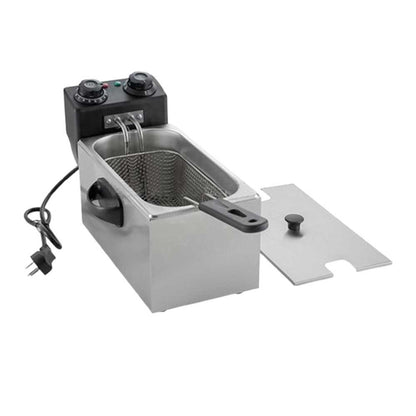 2000W Deep Fat Chip Fryer 3L Basket Oil Fried Chips Safe Basket Handle UK