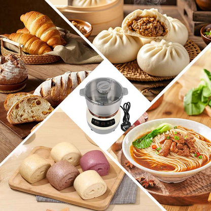 220V 7L Electric Dough Mixer Home Auto Kneading Proofing Dough Maker Machine UK