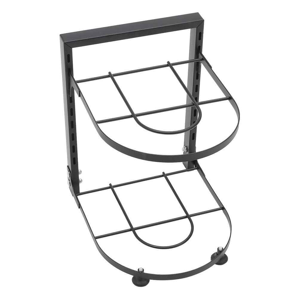 2/3/4 Tier Kitchen Pot Pan Saucepan Storage Rack Holder Organiser Stand Shelf UK