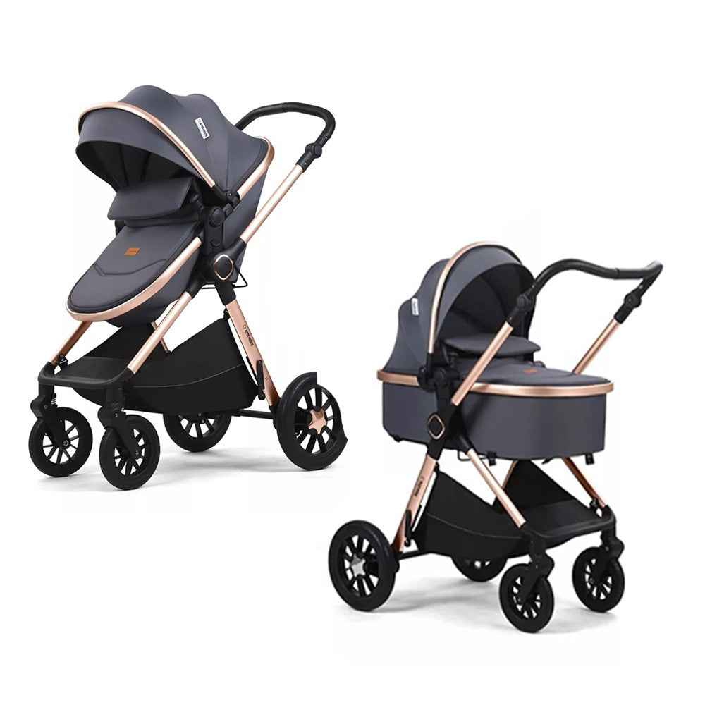 Newborn Baby Pram Pushchair Buggy Stroller 3in1 Travel System Car Seat Included