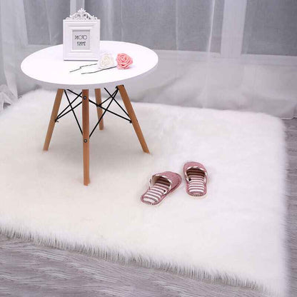 Fluffy Rugs Anti-Slip Large Shaggy Rug Super Soft Mat Living Room Bedroom Carpet