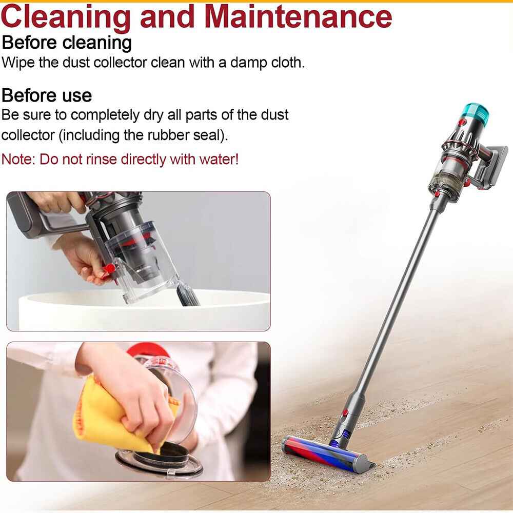 Dyson V10 Dust Bin Canister & Filter SV12 Big Container Bucket Absolute Vacuum