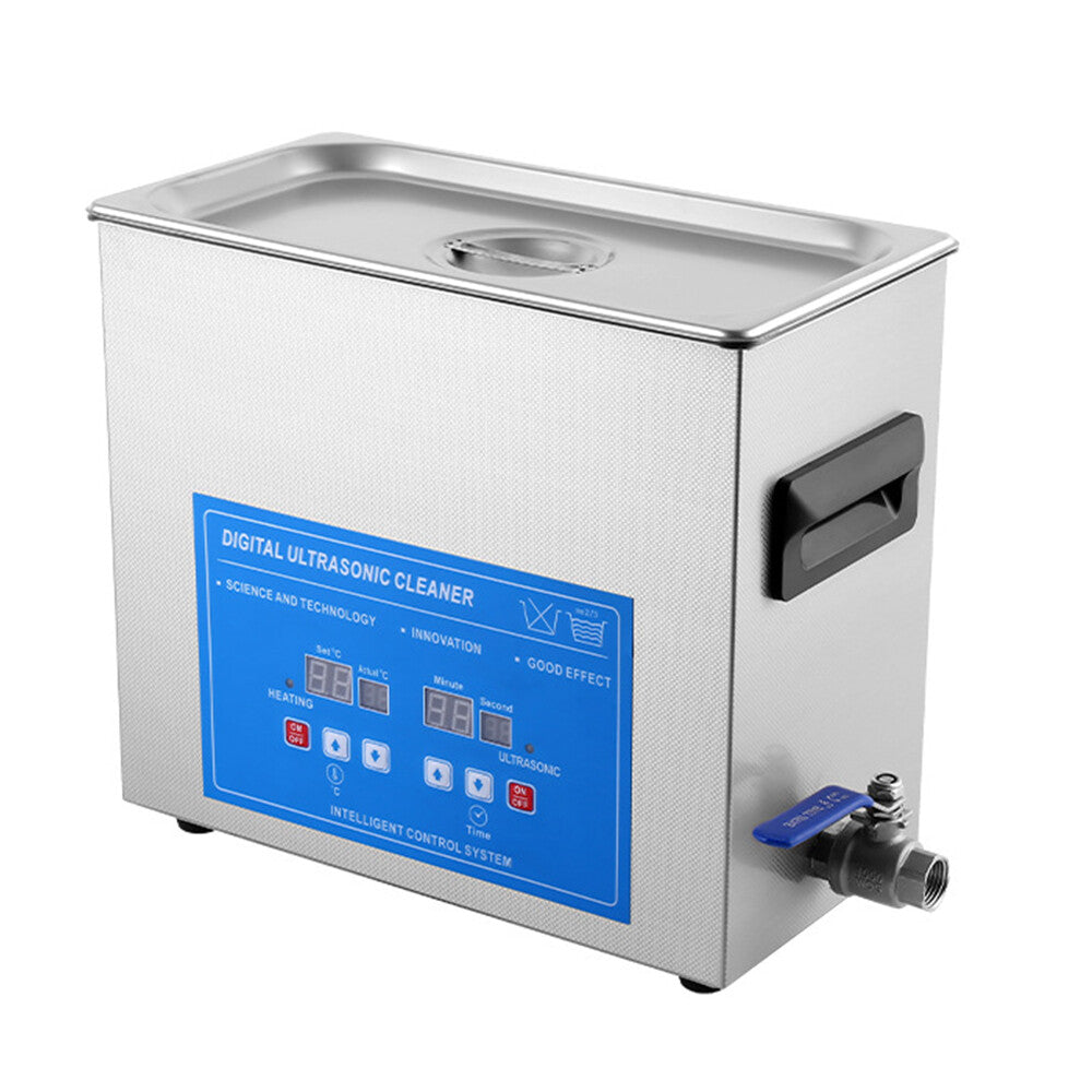 7L Ultrasonic Cleaner Timer Watch Jewellery Coins Cleaning Machine With Basket