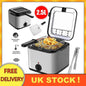1000W 2.5L Electric Deep Fat Fryer Stainless Steel Non-stick Chip Pan UK