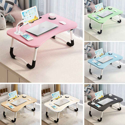 Folding Laptop Bed Table Sofa Breakfast Tray Portable Computer Lap Desk Stand