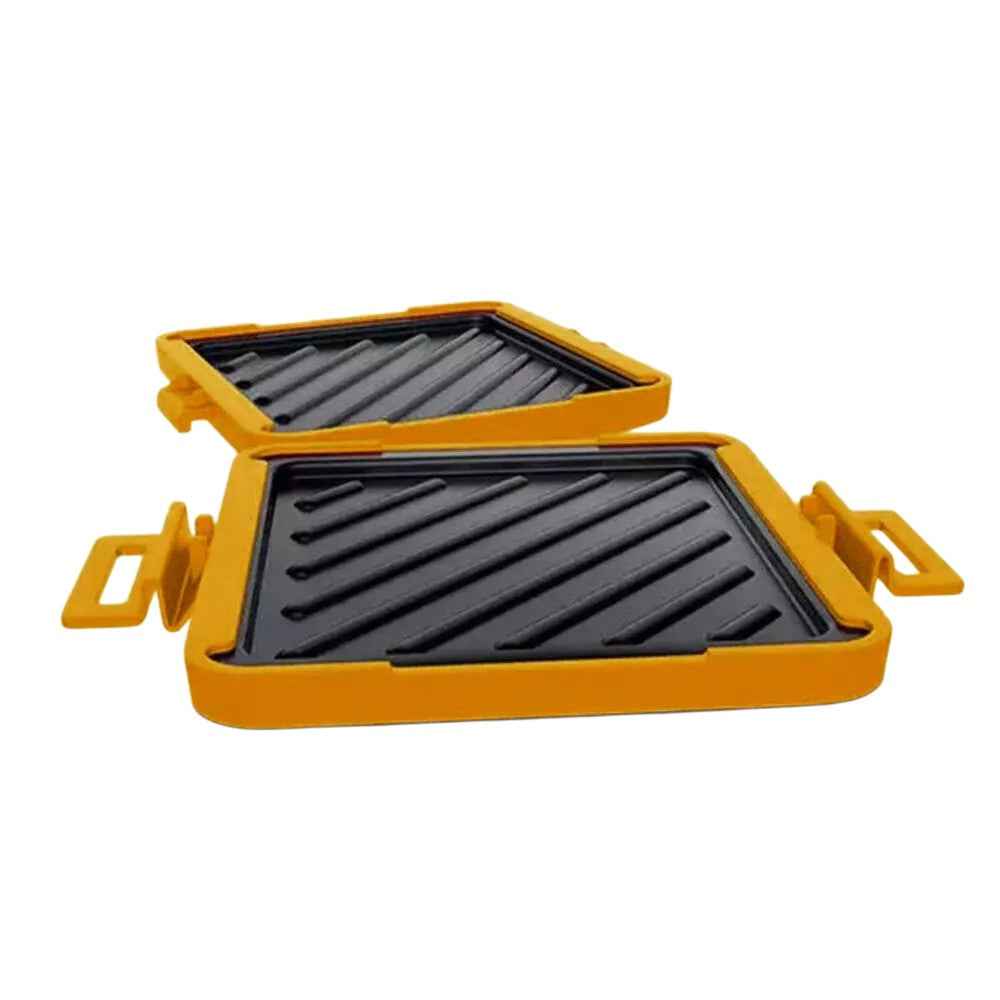 Microwave Sandwich Toaster Waffle Maker Grill Toastie Panini Press Griddle New