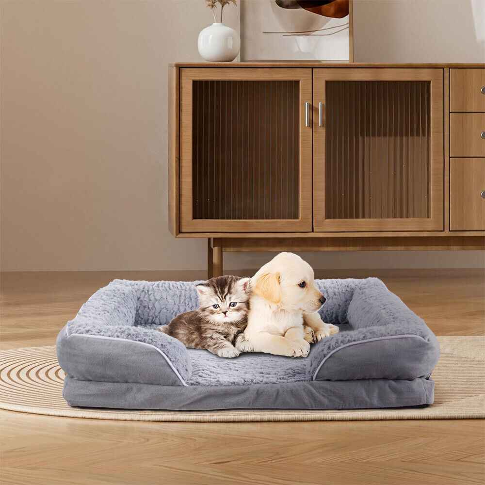 XXL Orthopedic Dog Bed Tremendous Sofa Bed Rich Foam Cushion Cradle Waterproof