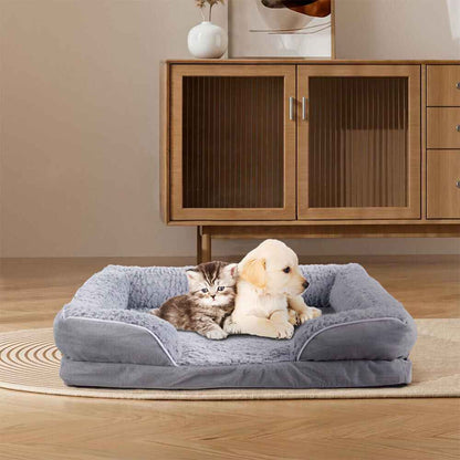 XXL Orthopedic Dog Bed Tremendous Sofa Bed Rich Foam Cushion Cradle Waterproof