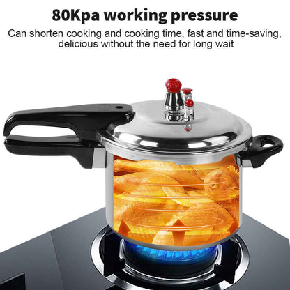 5/7/9 Litre Home Dual Handle aluminum Pressure Cooker Kitchen Catering Cookware