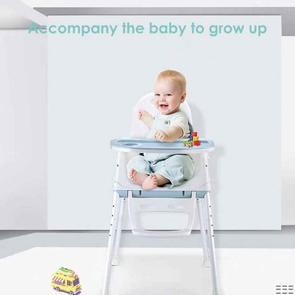 Adjustable 3-In-1 Baby Highchair Infant High Feeding Seat Toddler Table Chair UK