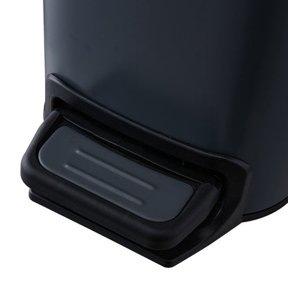 Pedal Bin Dustbin Stainless Steel Waste w/Bucket & Removable Lid Kitchen Bedroom