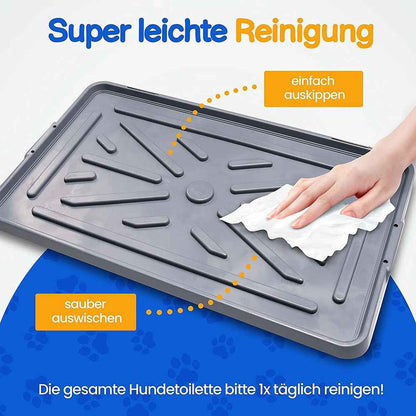 Large Pet Dog Toilet Mat Indoor Restroom Training Grass Potty Pad Loo Tray PadUK