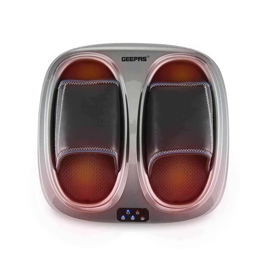 GEEPAS 4-in-1 Foot Massager Machine Heat Deep Kneading Tapping & Air Compression