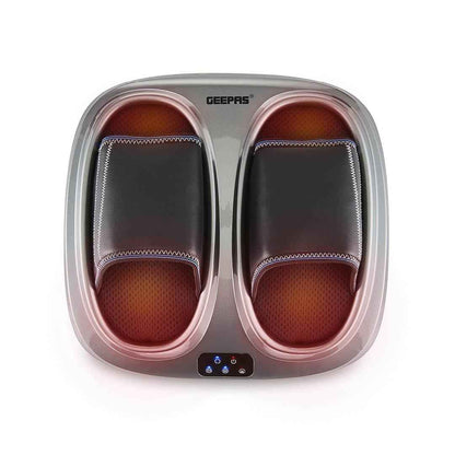 GEEPAS 4-in-1 Foot Massager Machine Heat Deep Kneading Tapping & Air Compression