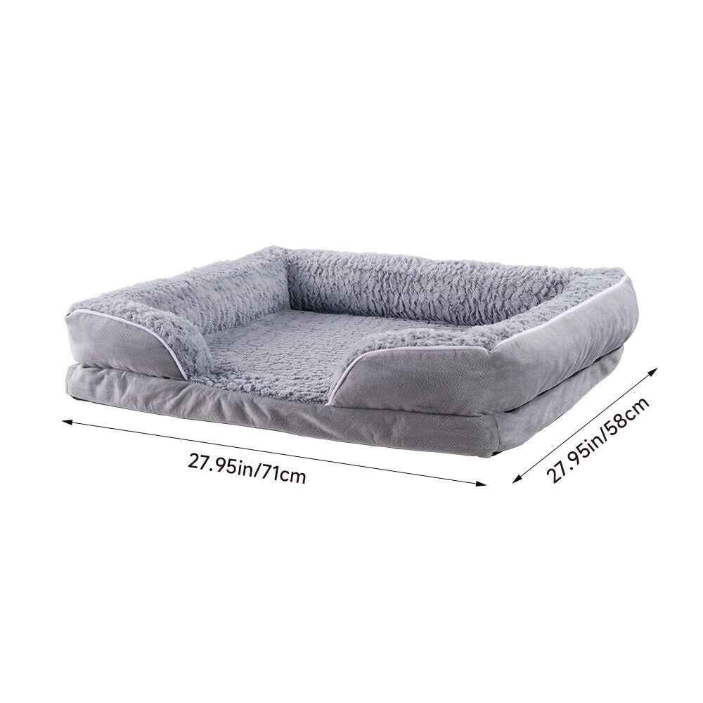 XXL Orthopedic Dog Bed Tremendous Sofa Bed Rich Foam Cushion Cradle Waterproof