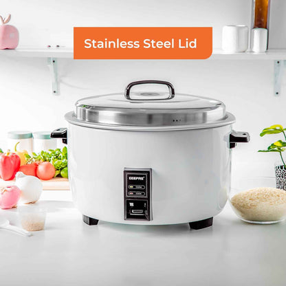 4.2L Commercial Rice Cooker Non-Stick Pot Automatic Keep Warm Catering 1600W