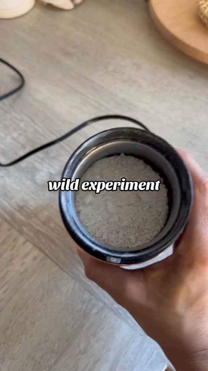 80g Coffee Grinder Stainless Steel Blades Dried Spice Nuts Herbs Mill 200W Black