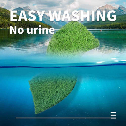 Large Pet Dog Toilet Mat Indoor Restroom Training Grass Potty Pad Loo Tray PadUK