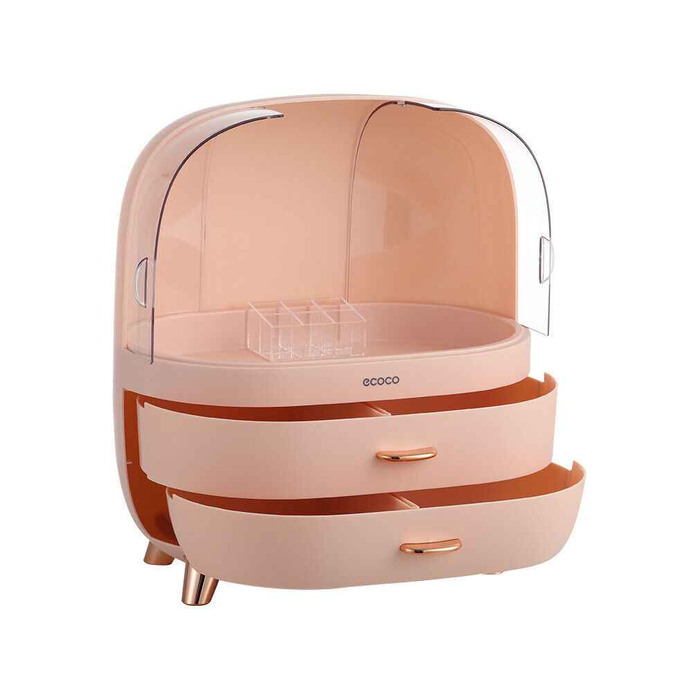 Dressing Table Makeup Storage Box Drawer Desktop Cosmetic Organizer Tidy Case UK