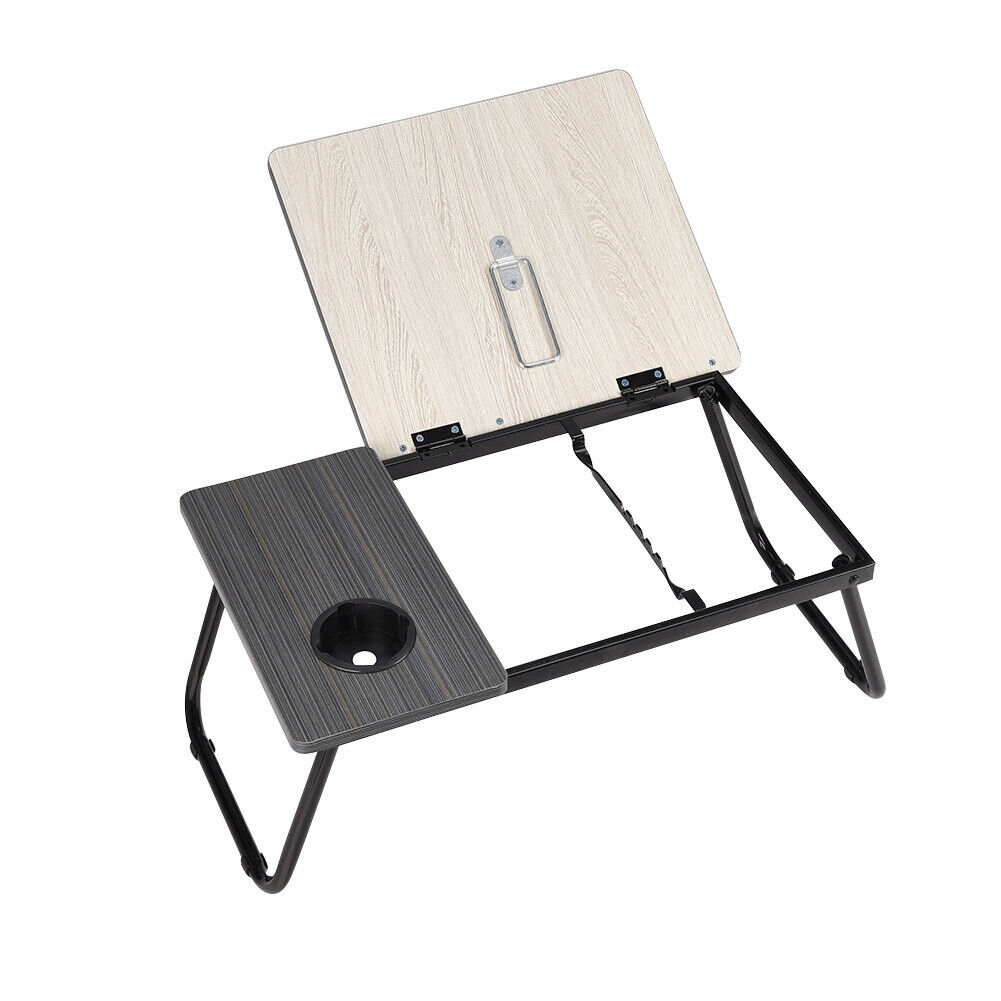Folding Laptop Bed Table Sofa Breakfast Tray Portable Computer Lap Desk Stand