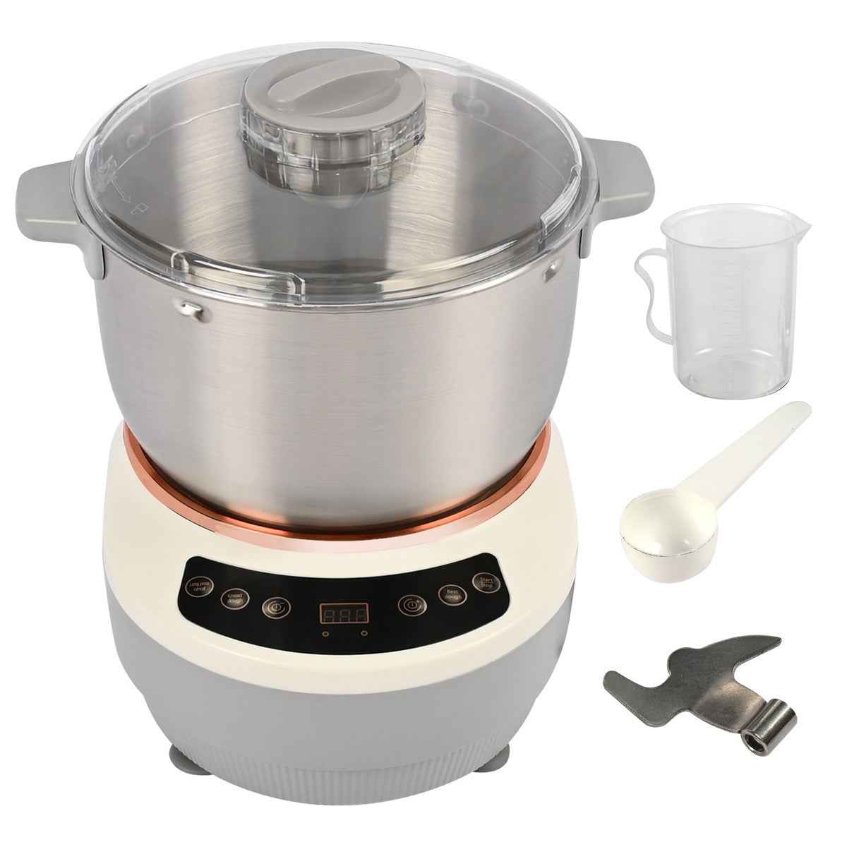 220V 7L Electric Dough Mixer Home Auto Kneading Proofing Dough Maker Machine UK