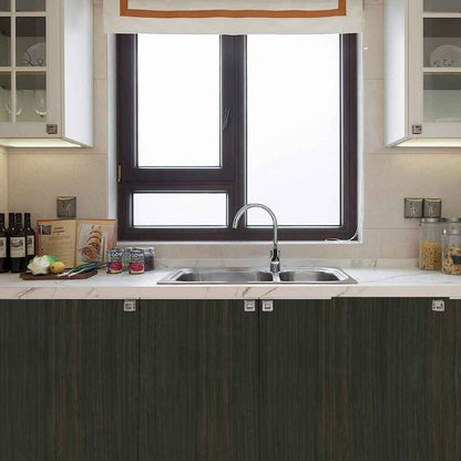 10M Wood Effect Self Adhesive Wallpaper Vinyl Film Roll Furniture Door Stickers