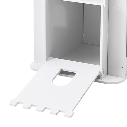 360° Rotating Kids Children Bookshelf Floor Book Shelf Rack Toy Storage Bookcase