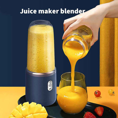 400ml Electric Juice Maker Portable Blender Smoothie Mini Juicer Fruit Machine
