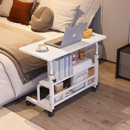 Notebook Computer Desk Height Adjustable Overbed Sofa Table Laptop Tray Small PC