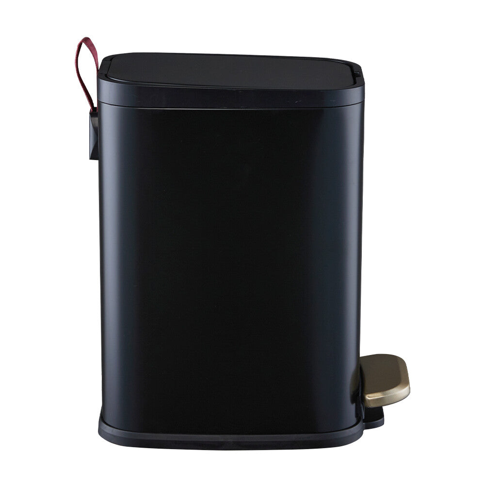 Pedal Bin Dustbin Stainless Steel Waste w/Bucket & Removable Lid Kitchen Bedroom