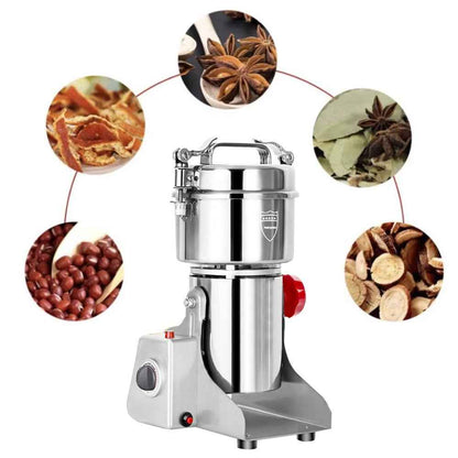 3200W Electric Grain Grinder Cereal Mill Flour Powder High Speed Machine 800g