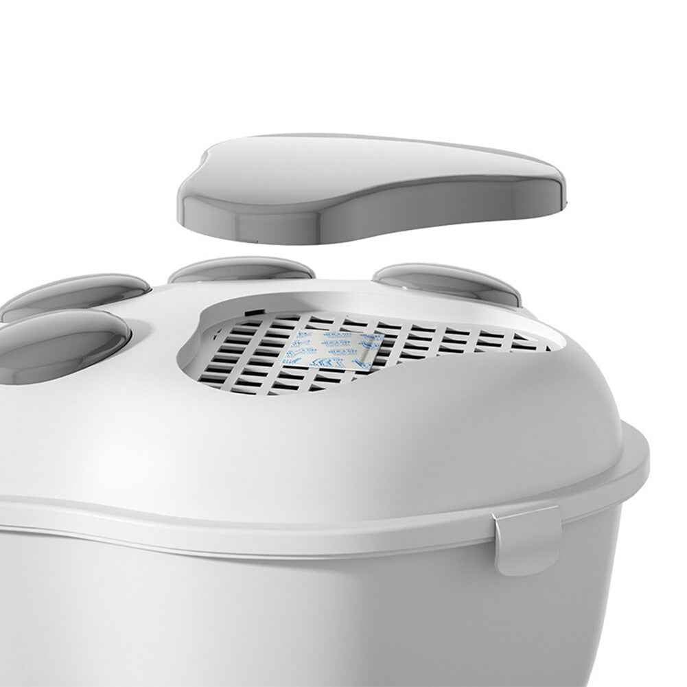 Food Storage Container Dog Cat Pet Animal Dry Food Cereal Dispenser Box with Lid