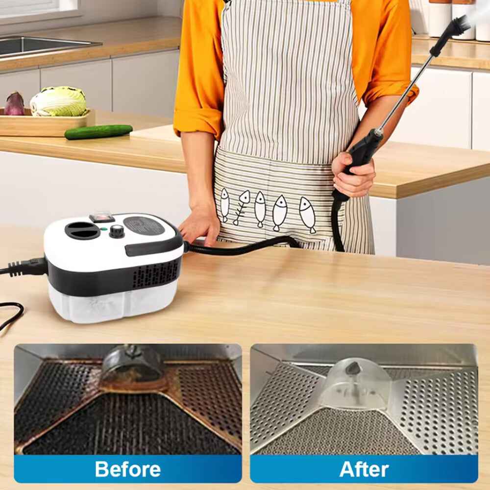 2500W Portable Handheld Steam Cleaner High Temperature Steam Cleaning Machine UK