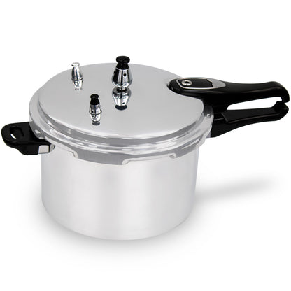 3.5/6/7.5 Litre Dual Handle aluminum Pressure Cooker Kitchen Catering Cookware