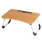 Folding Laptop Bed Table Sofa Breakfast Tray Portable Computer Lap Desk Stand