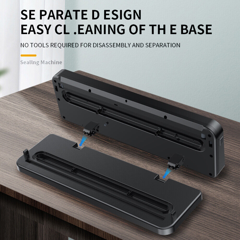 Electric Food Vacuum Sealer Automatic Dry Wet Sealing Packaging Machine +40 Bags