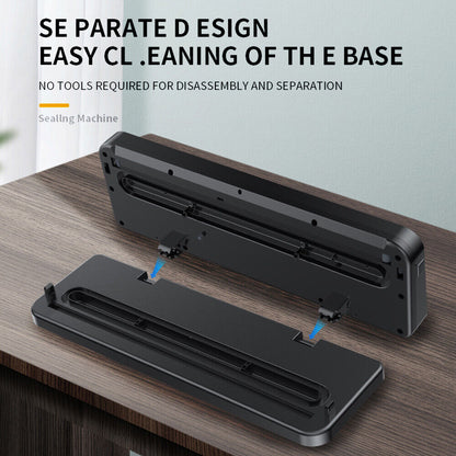 Electric Food Vacuum Sealer Automatic Dry Wet Sealing Packaging Machine +40 Bags