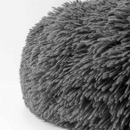 Dog Bed Donut Large Soft Plush Cat Bed XL For Calming Pet Anti-anxiety Washable