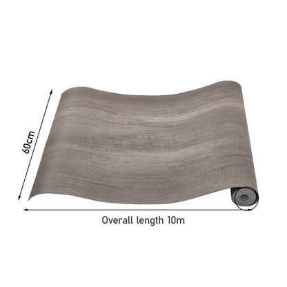 10M Wood Effect Self Adhesive Wallpaper Vinyl Film Roll Furniture Door Stickers