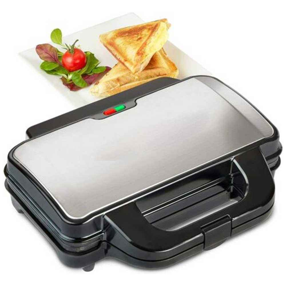 Toastie Maker 4 Slice Sandwich Toaster Non-Stick Machine Easy Clean 900W